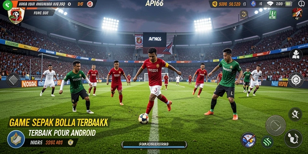 Tampilan gameplay menakjubkan dari API66 yang penuh aksi.