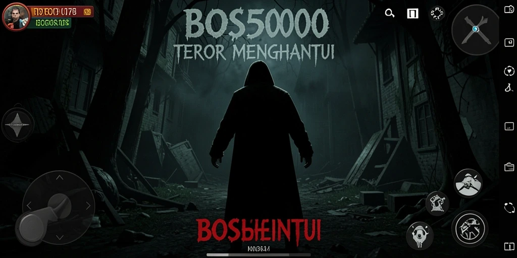 Screenshot menampilkan momen menegangkan dari gameplay BOS5000.