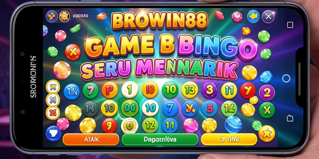 Tampilan gameplay seru di BROWIN88 saat bermain Bingo.