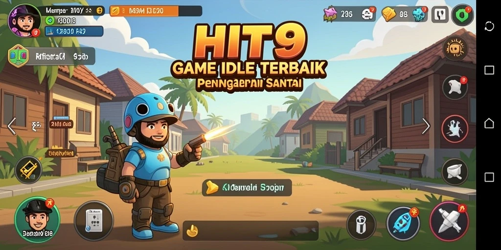 Tampilan gameplay HIT9 yang menarik dan menawan.
