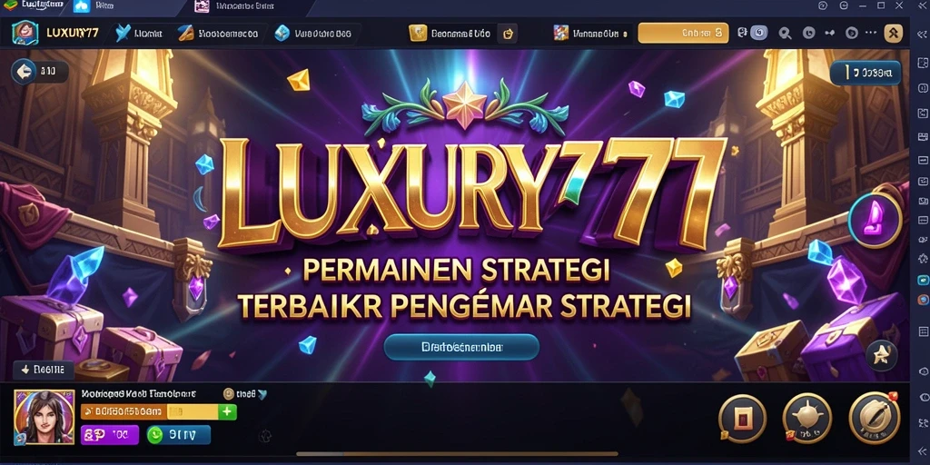 Tangkapan layar yang menunjukkan aksi gameplay Strategi di LUXURY777.