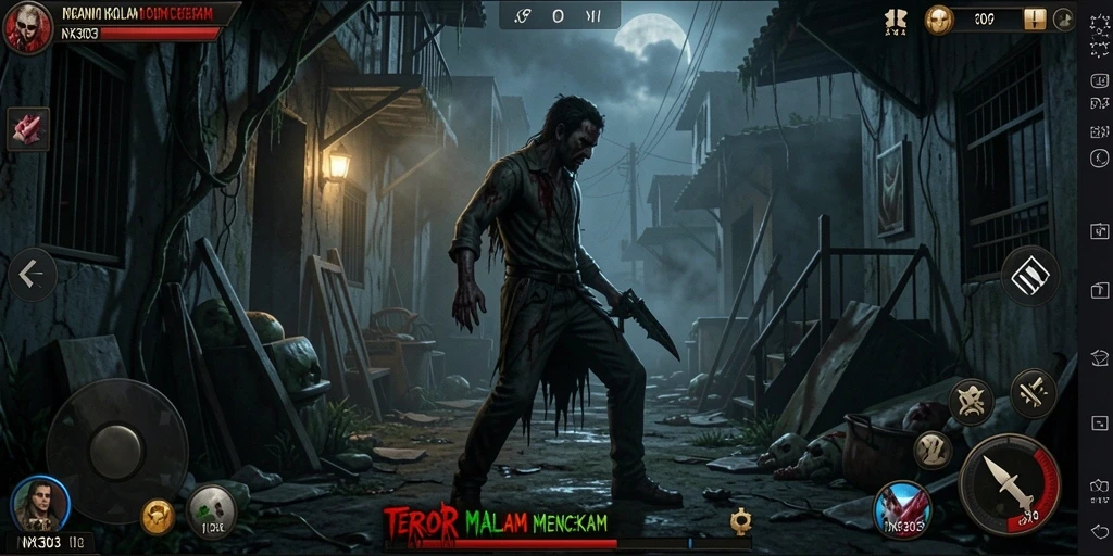 Gameplay mencekam dengan elemen horor yang nyata.