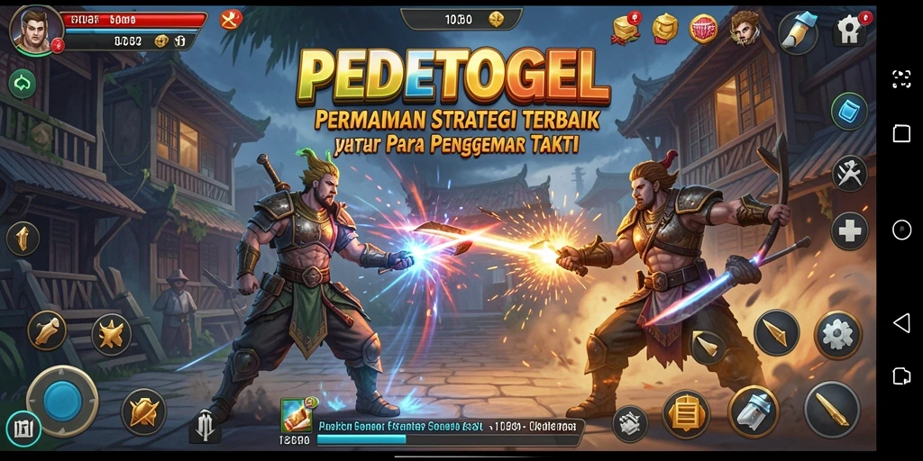 Tampak menegangkan dari gameplay PEDETOGEL yang penuh strategi.