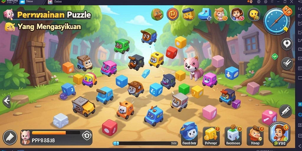 Tampilan gameplay PPV88 yang mengasyikkan dalam menyelesaikan puzzle.