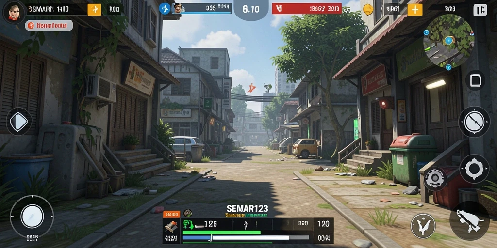 Tampilan utama SEMAR123 menampilkan aktivitas Simulation yang seru dan interaktif.