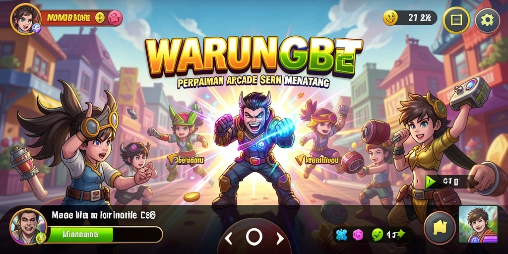 Tampilan gameplay seru dari WARUNGBET dengan tantangan menarik.